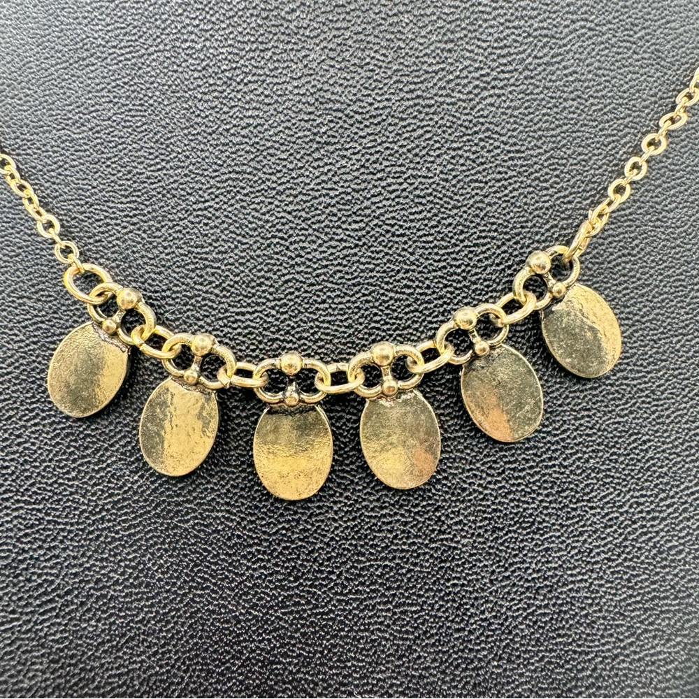 🔴 3/$15! Layered Brassy Gold Beaded Chain Necklace - Picture 5 of 6